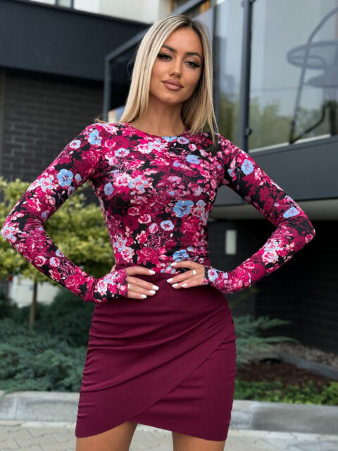 Väikeste lilledega pluus Ly-ly