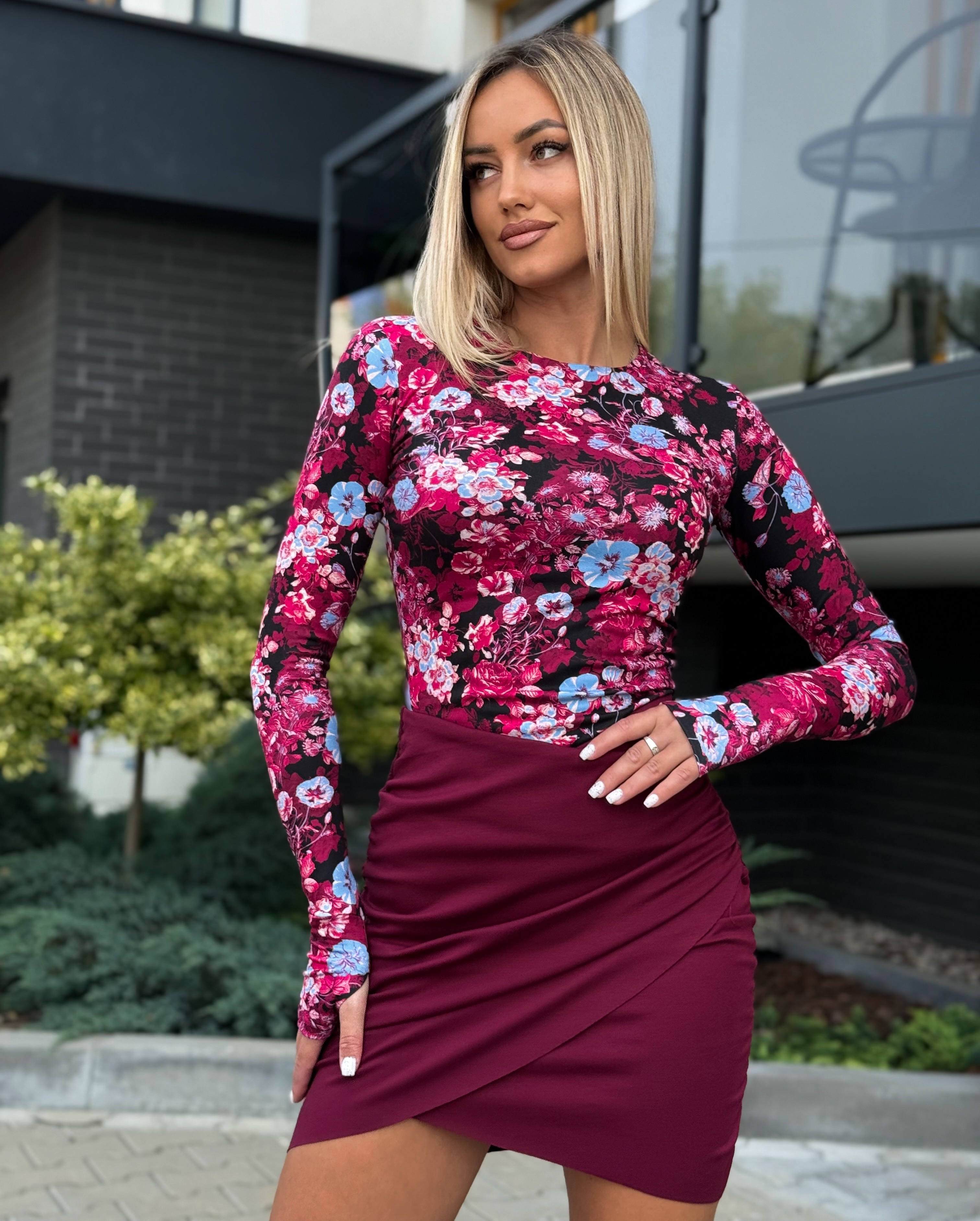 Väikeste lilledega pluus Ly-ly